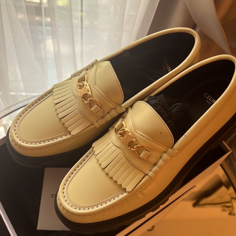 Celine Fall chunky Margaret polished bull shoes. - Picture 8 of 8